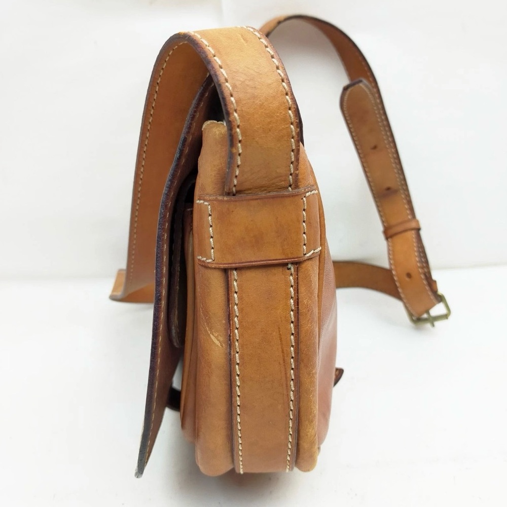 Celine Brown Leather Crossbody Bag - Picture 2 of 6
